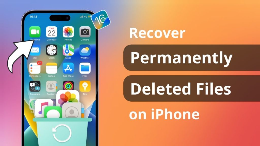 Recovering Deleted Files and Photos on iPhone